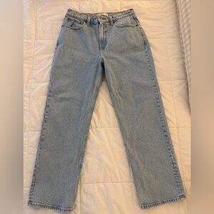 Abercrombie & Fitch Light Blue Straight Leg Jeans